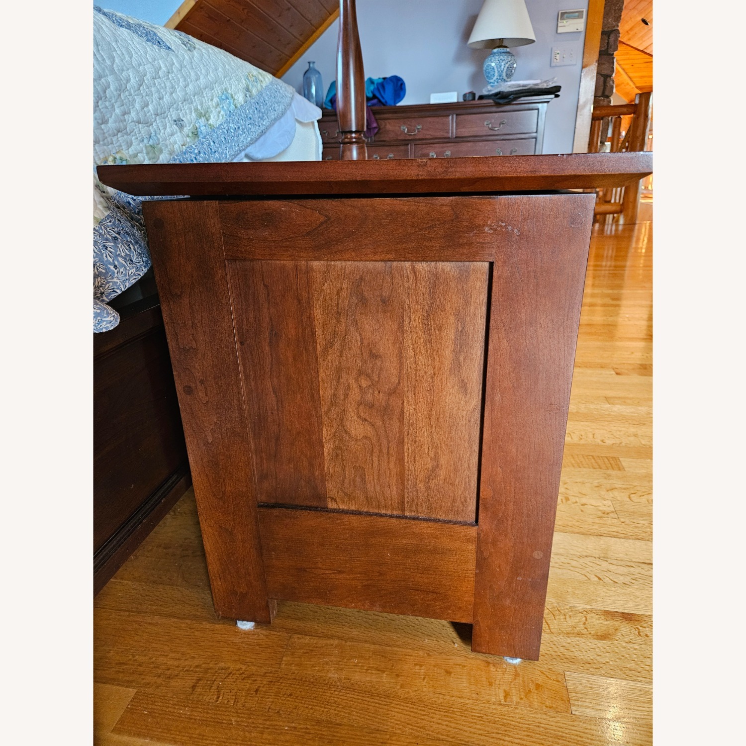 Stickley Brothers Furniture Dark Brown Wood Chest - image-3