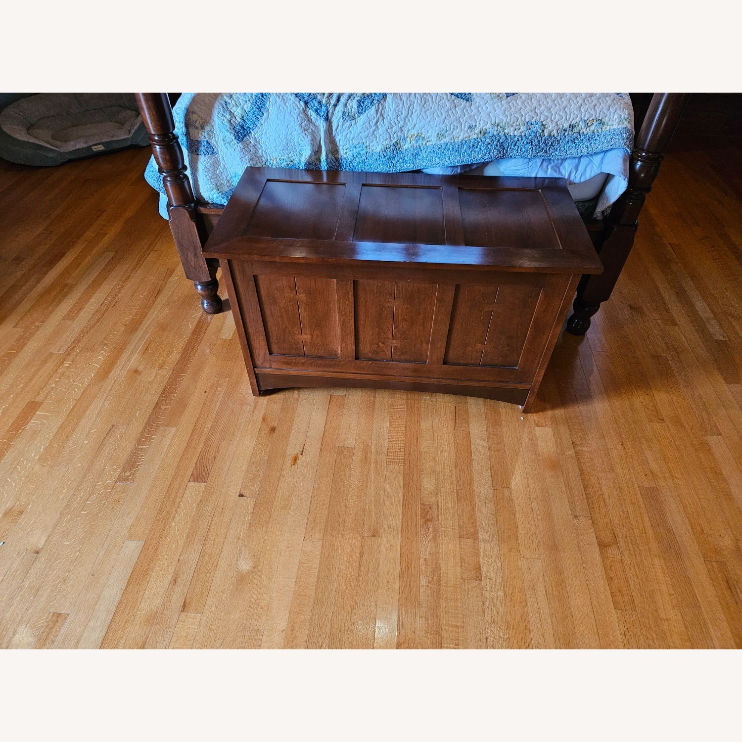 Stickley Brothers Furniture Dark Brown Wood Chest - image-2