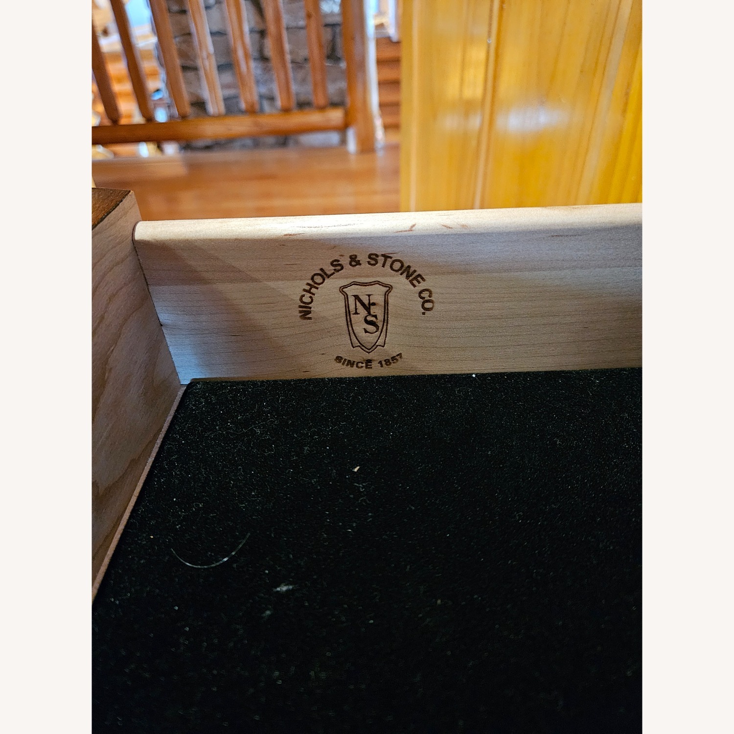 Nichols & Stone Dark Brown Wood Nightstands - image-6