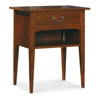 Nichols & Stone Dark Brown Wood Nightstands