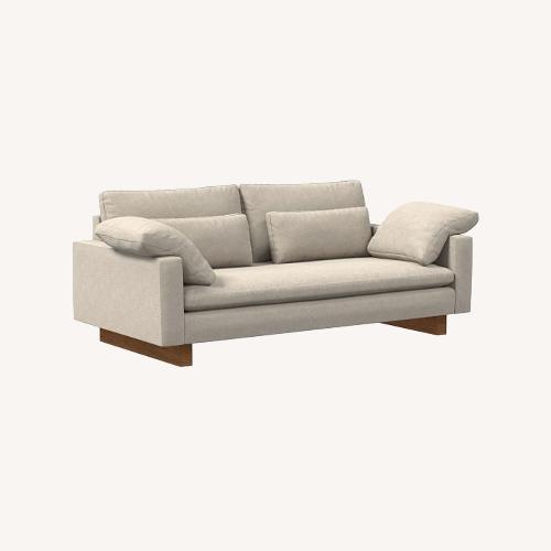 Used West Elm Harmony 82" Bench Cushion Sofa for sale on AptDeco