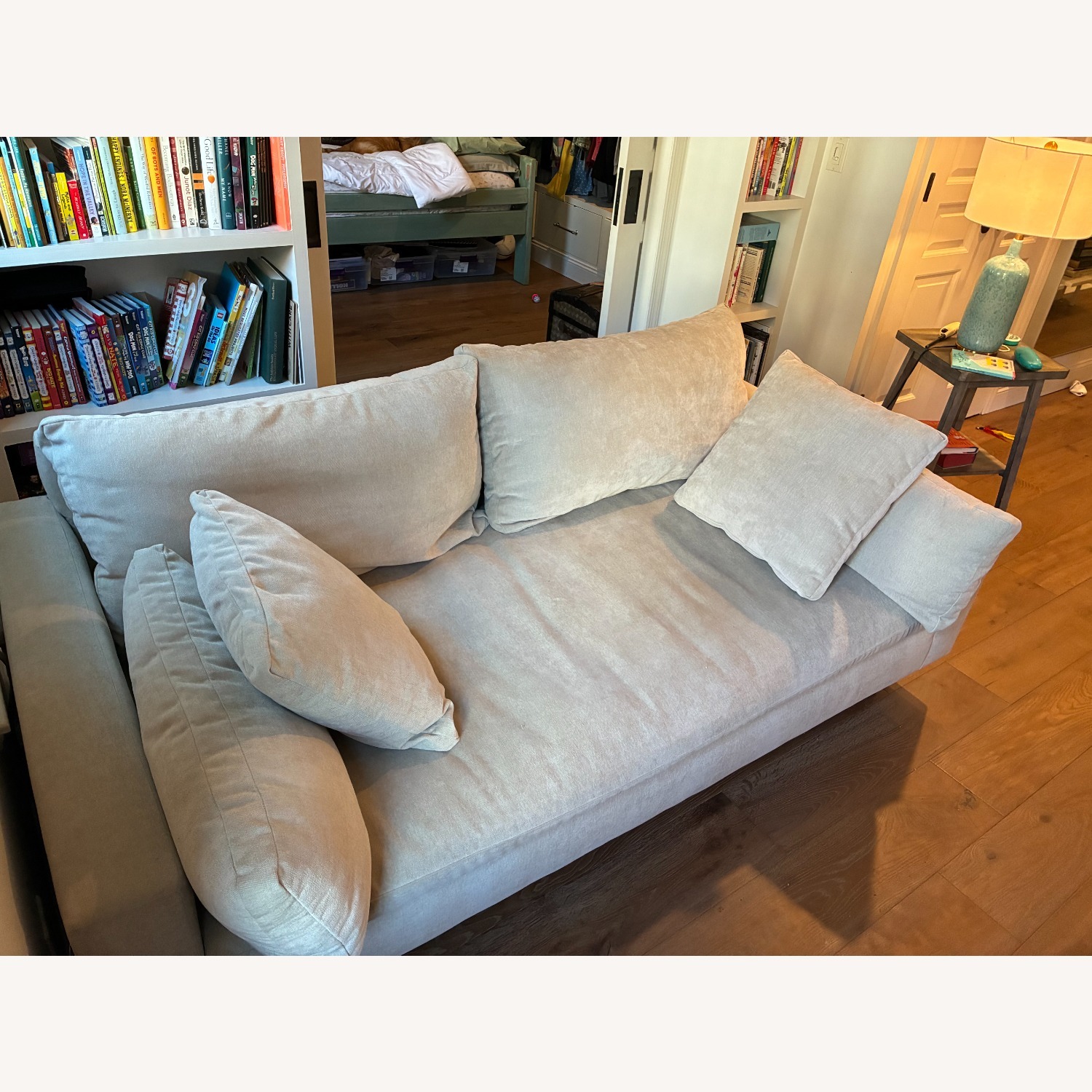 West Elm Harmony 82" Bench Cushion Sofa - image-2