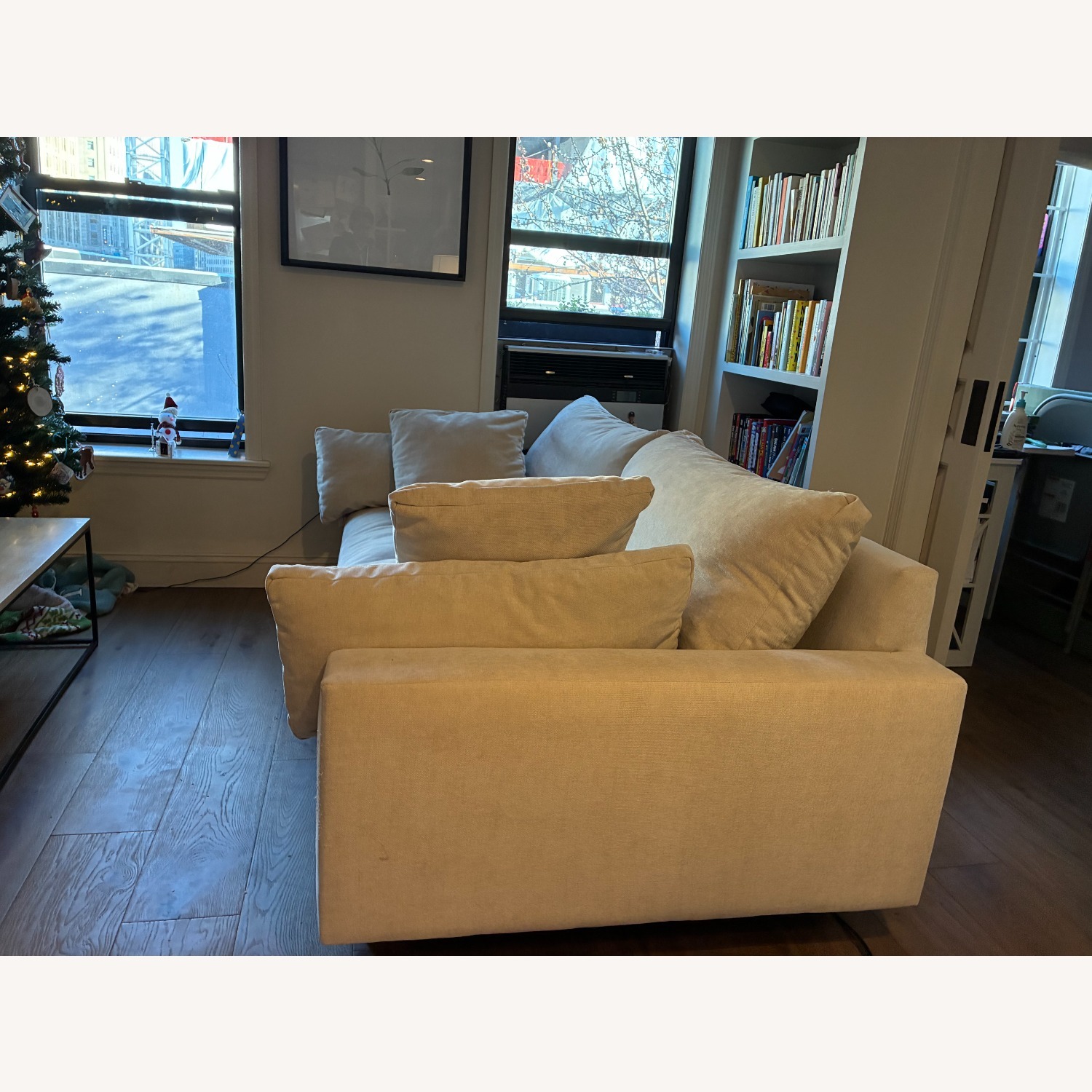 West Elm Harmony 82" Bench Cushion Sofa - image-3