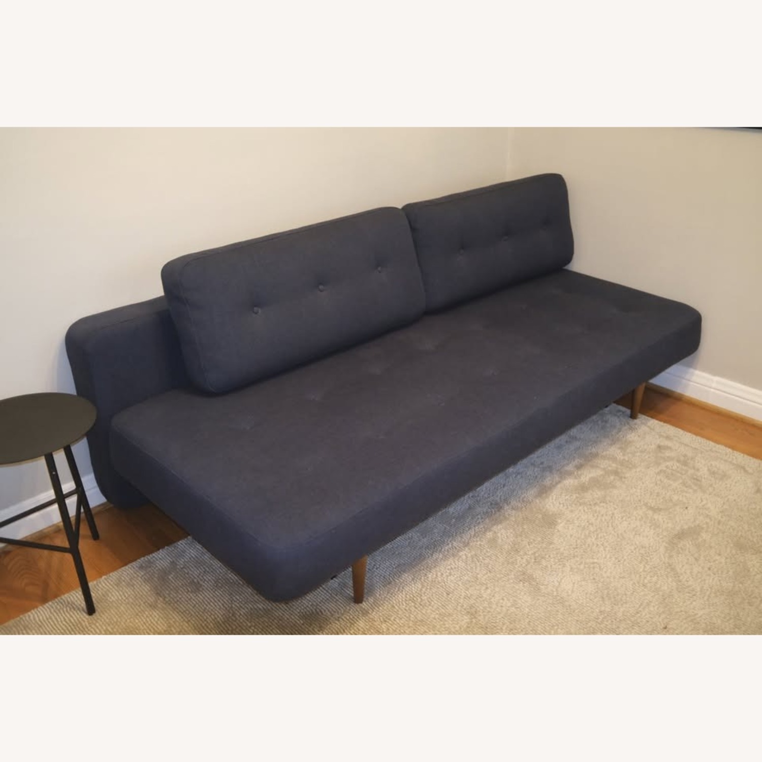 Room & Board Deco Blue Sleeper Sofa - image-1