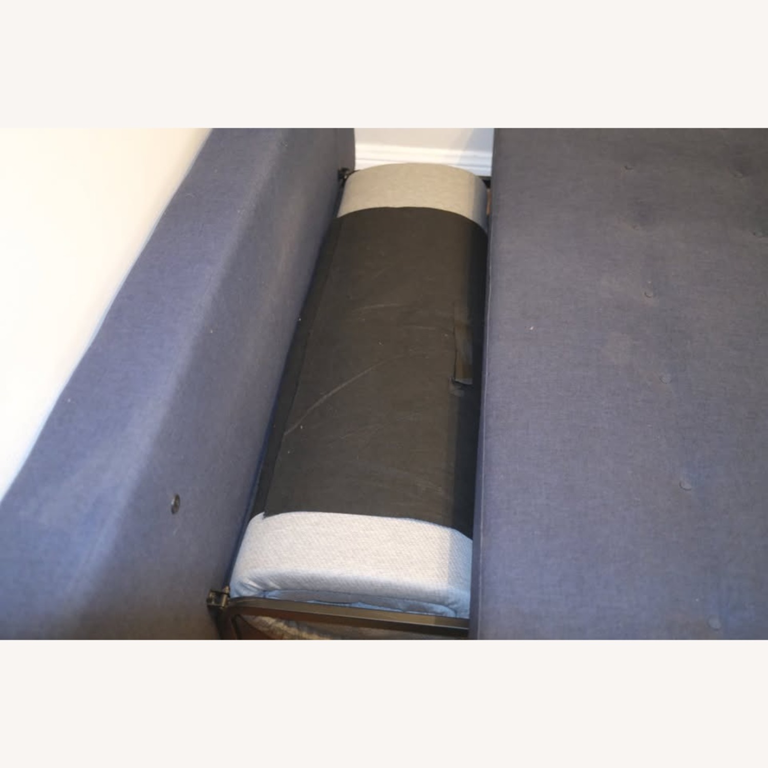 Room & Board Deco Blue Sleeper Sofa - image-3