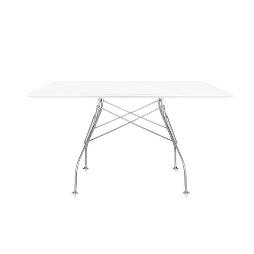 Used Kartell Square Lacquered Glossy Table for sale on AptDeco