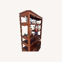 Rosewood Decor Inc Rosewood Light Brown Wall Unit