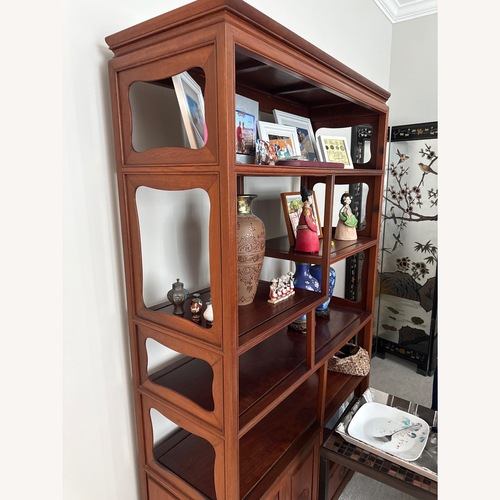 Used Rosewood Decor Inc Rosewood Light Brown Wall Unit for sale on AptDeco