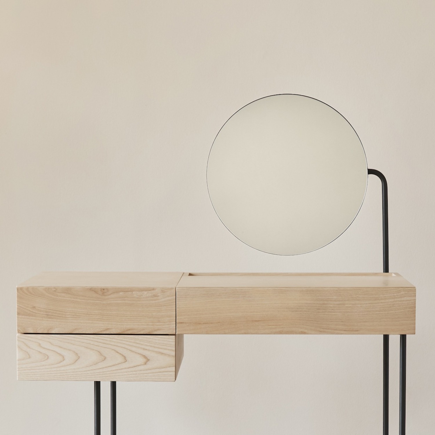 Dims. Composed Vanity Stool & Trays Set - image-1