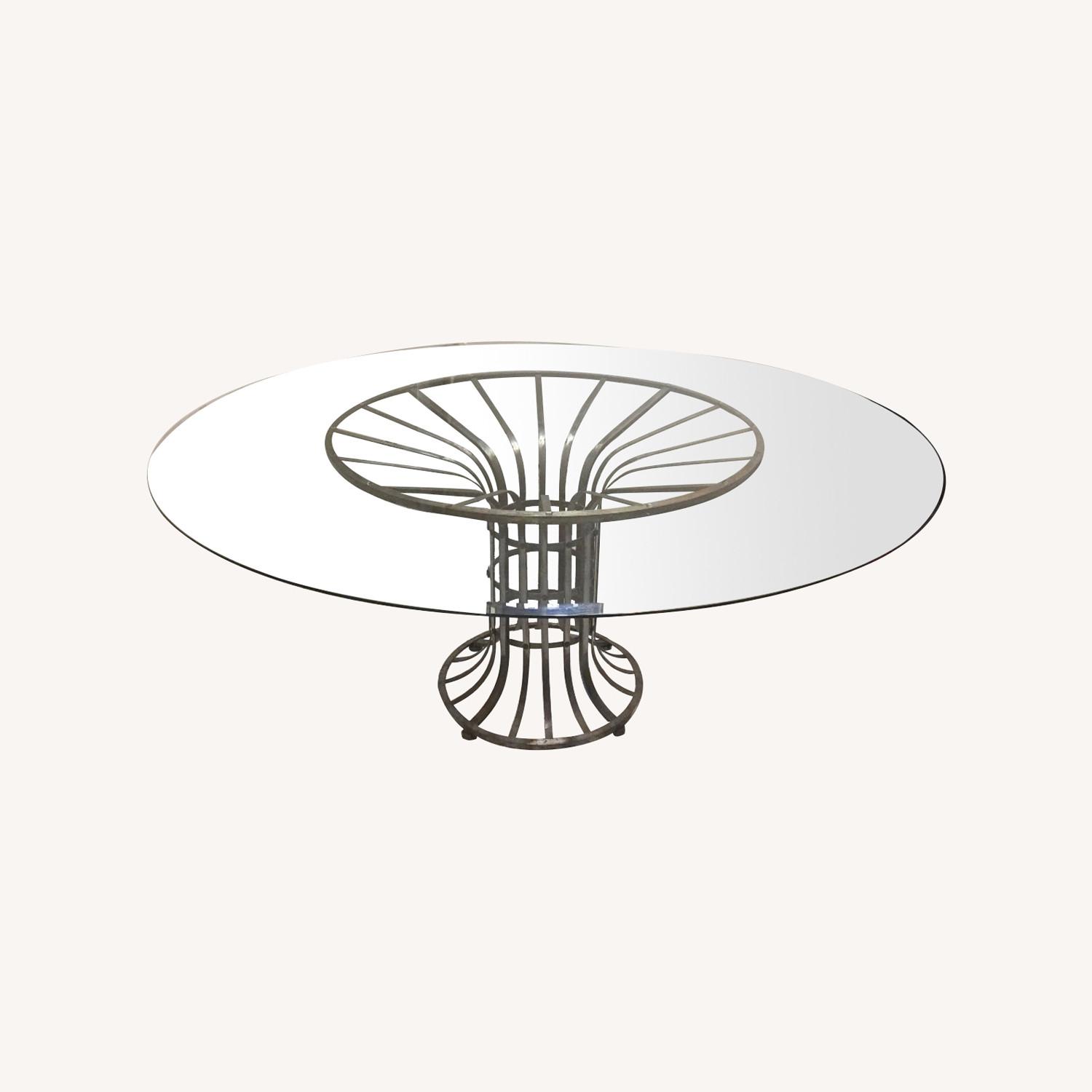 72 Inch Glass Table Top - image-0