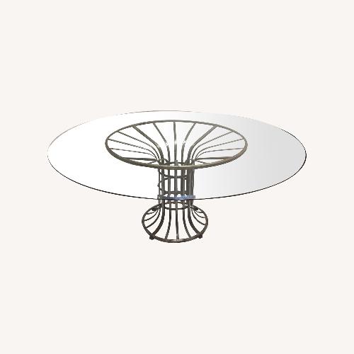 Used 72 Inch Glass Table Top for sale on AptDeco