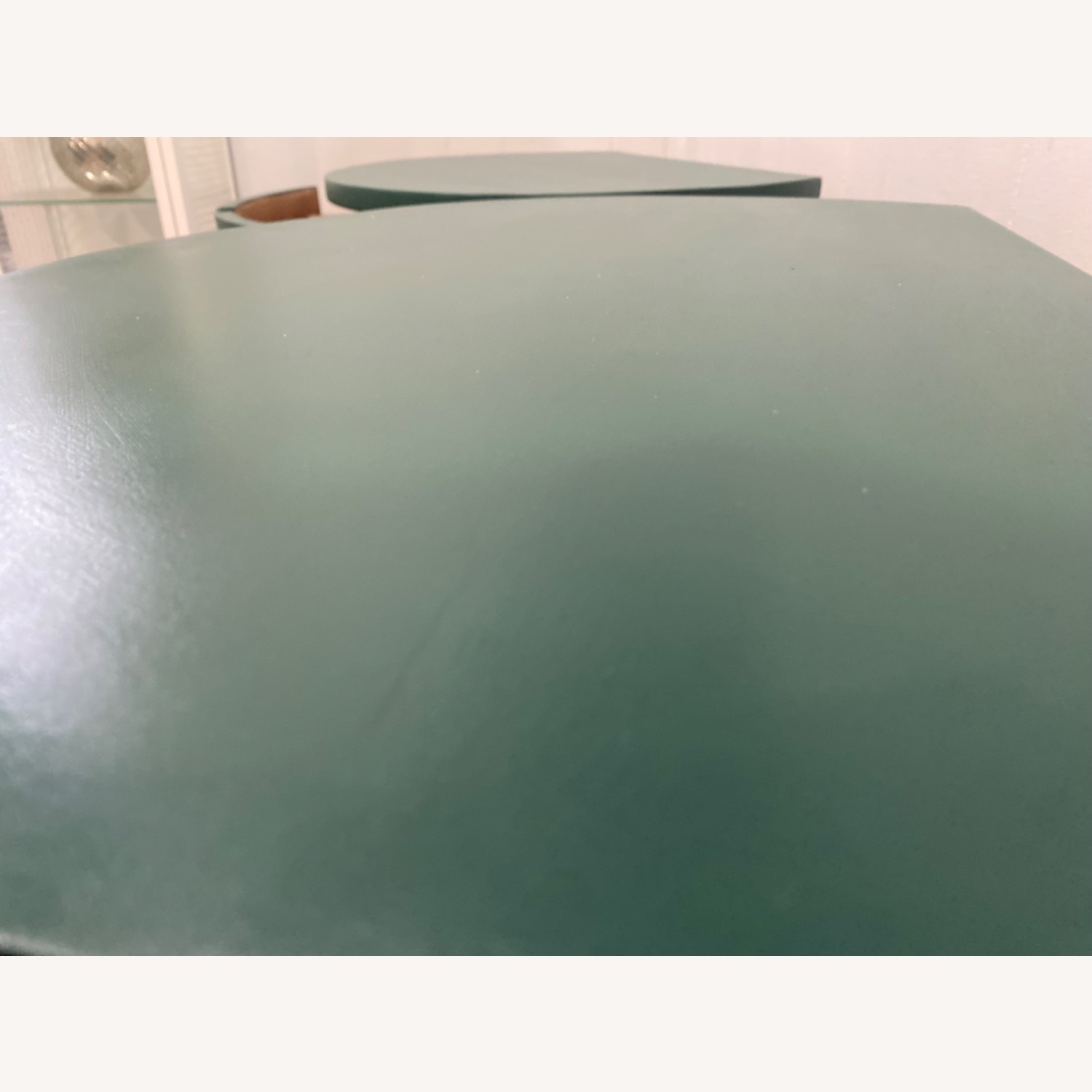 Green Wood Side Tables - image-5