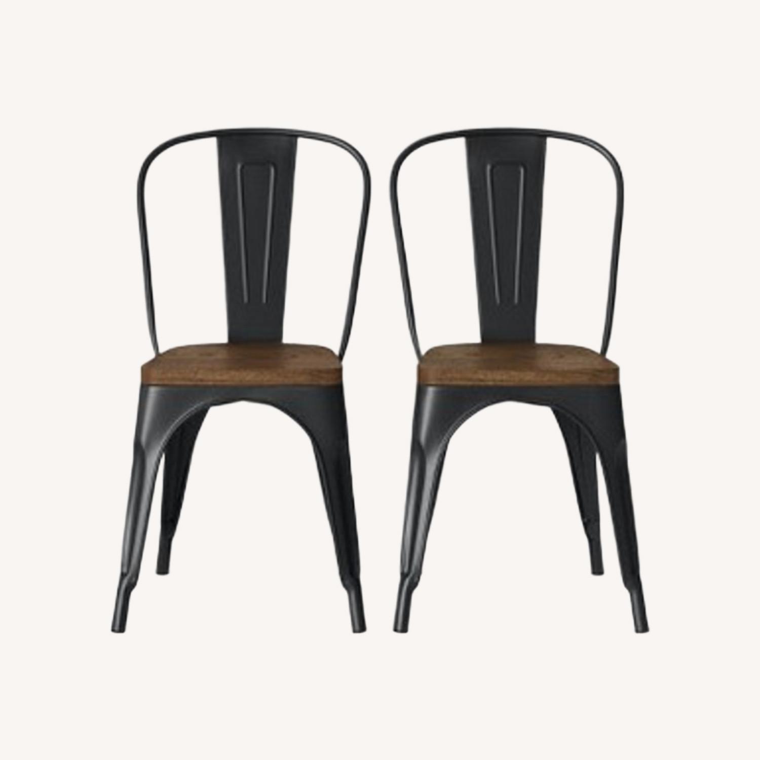 Target High Back Wood Seat Dining Chair - image-0