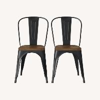 Target High Back Wood Seat Dining Chair