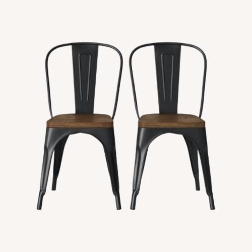 Used Target High Back Wood Seat Dining Chair for sale on AptDeco