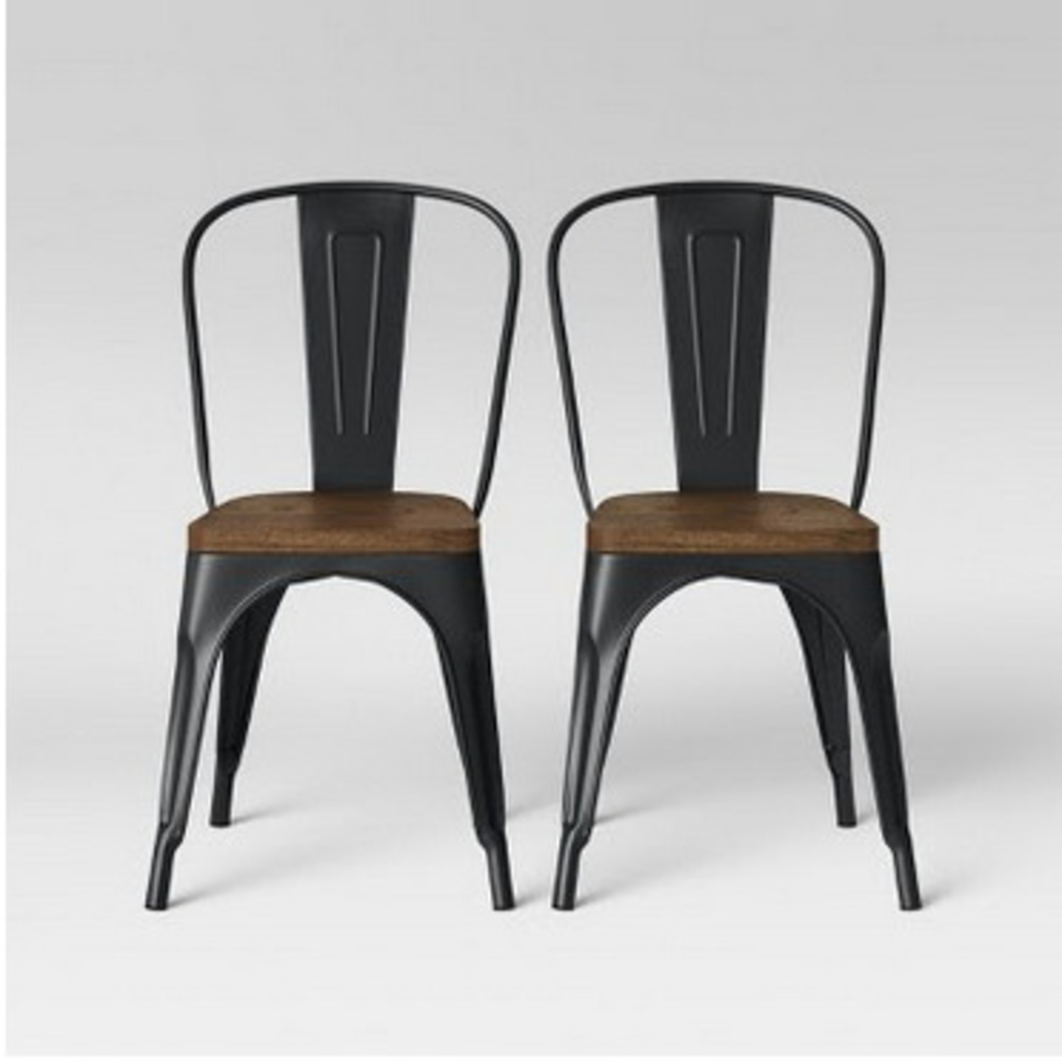 Target High Back Wood Seat Dining Chair - image-1