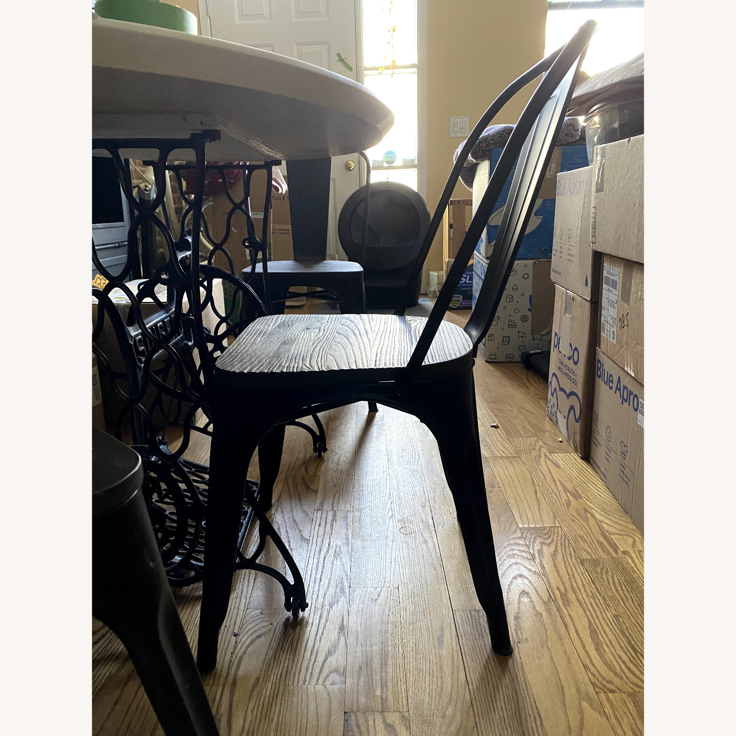 Target High Back Wood Seat Dining Chair - image-2