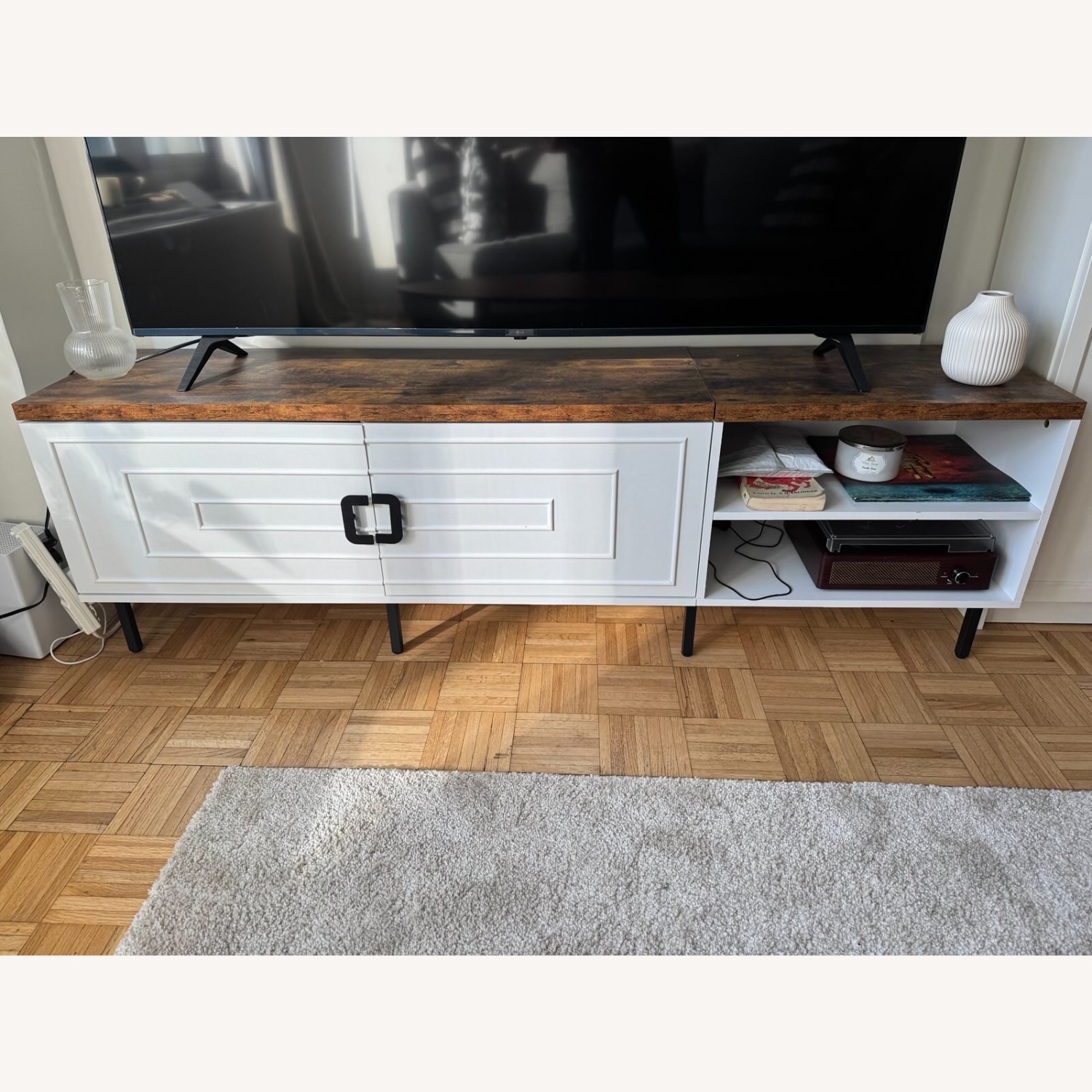 White Wood Media Storage - image-4