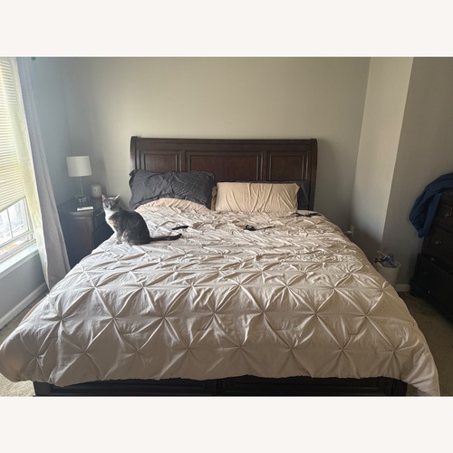 Used Sled King Bed for sale on AptDeco