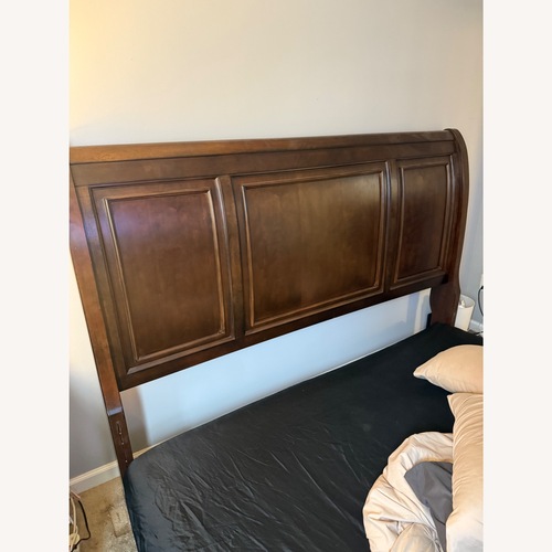 Used Sled King Bed  for sale on AptDeco