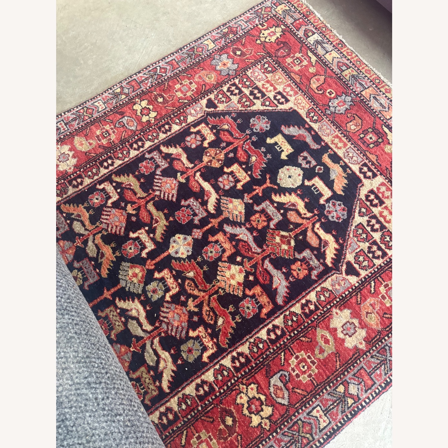 Vintage/Antique Finds Wool Runner Rug 2.8' x 9.5' - image-2