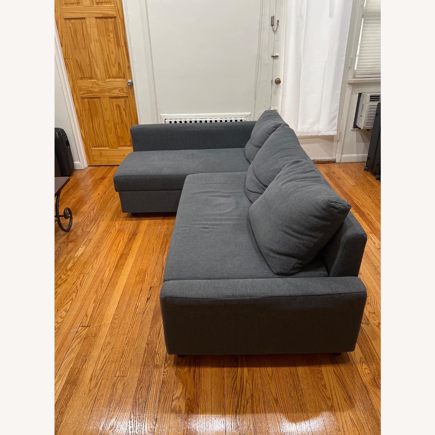 IKEA Dark Gray Sleeper Sofa - image-2