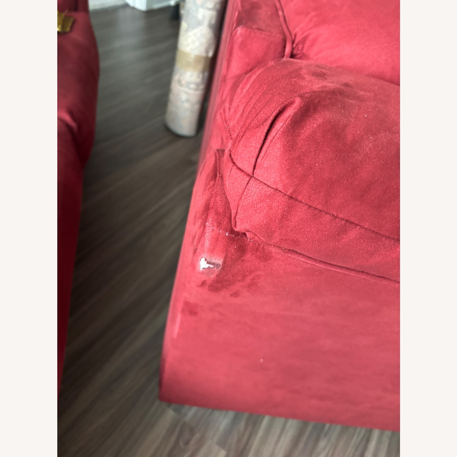 Ashley Furniture Darcy Red 2 Seater Sofa - image-2