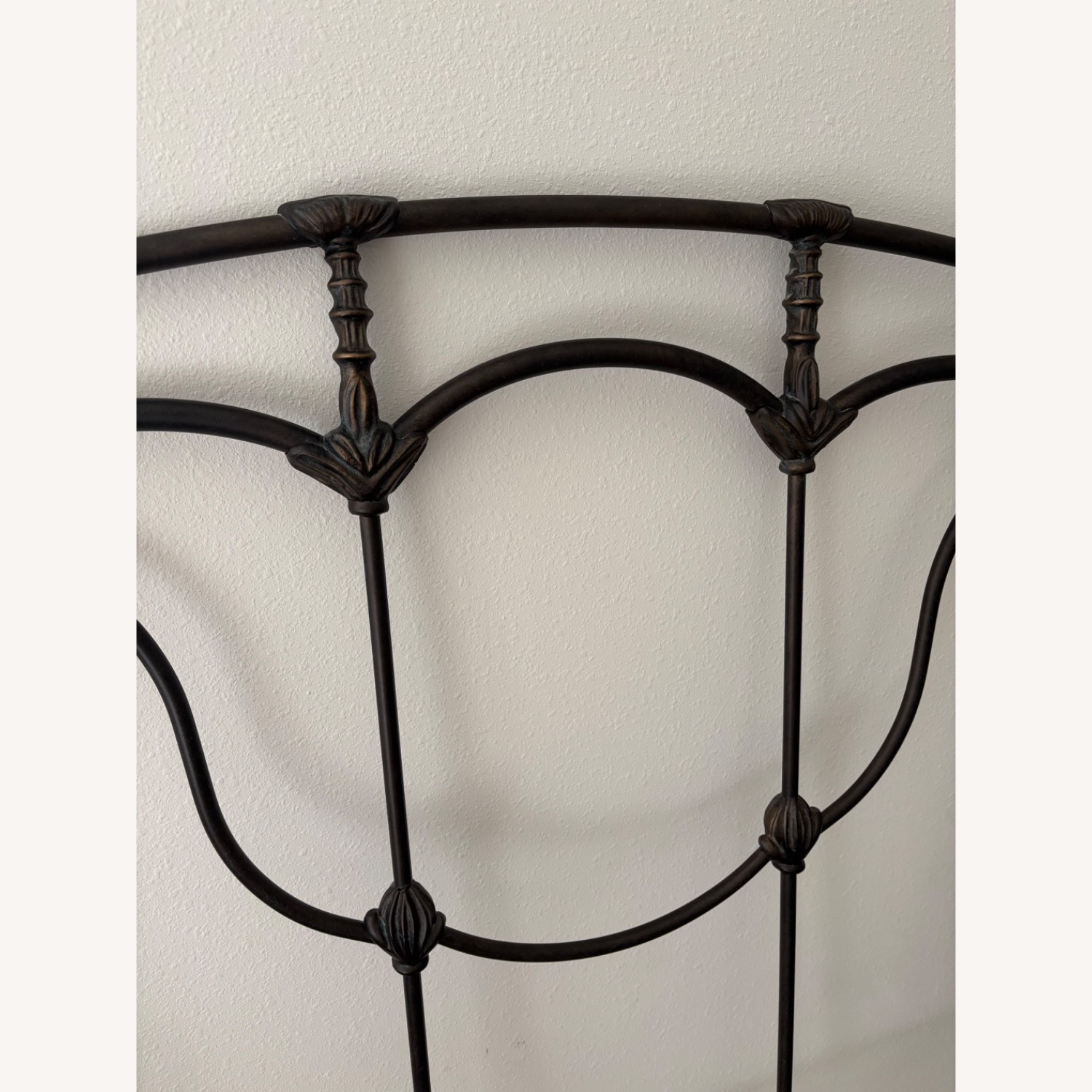 Vintage/Antique Aged Bronze Finish Headboard - image-2