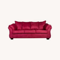 Ashley Furniture Darcy Red 3+ Seater Sofa