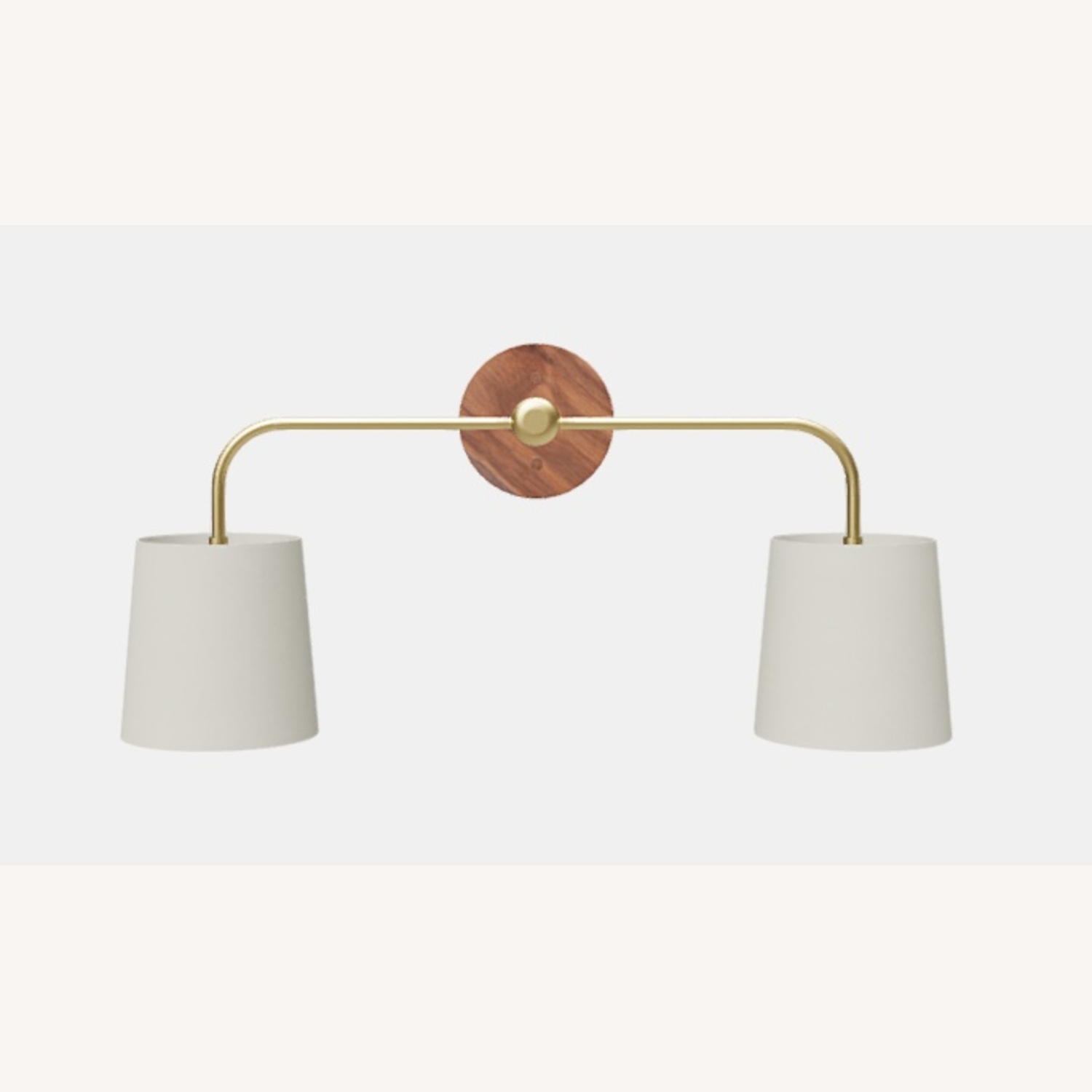 Gold Brass Wall Lamp - image-0