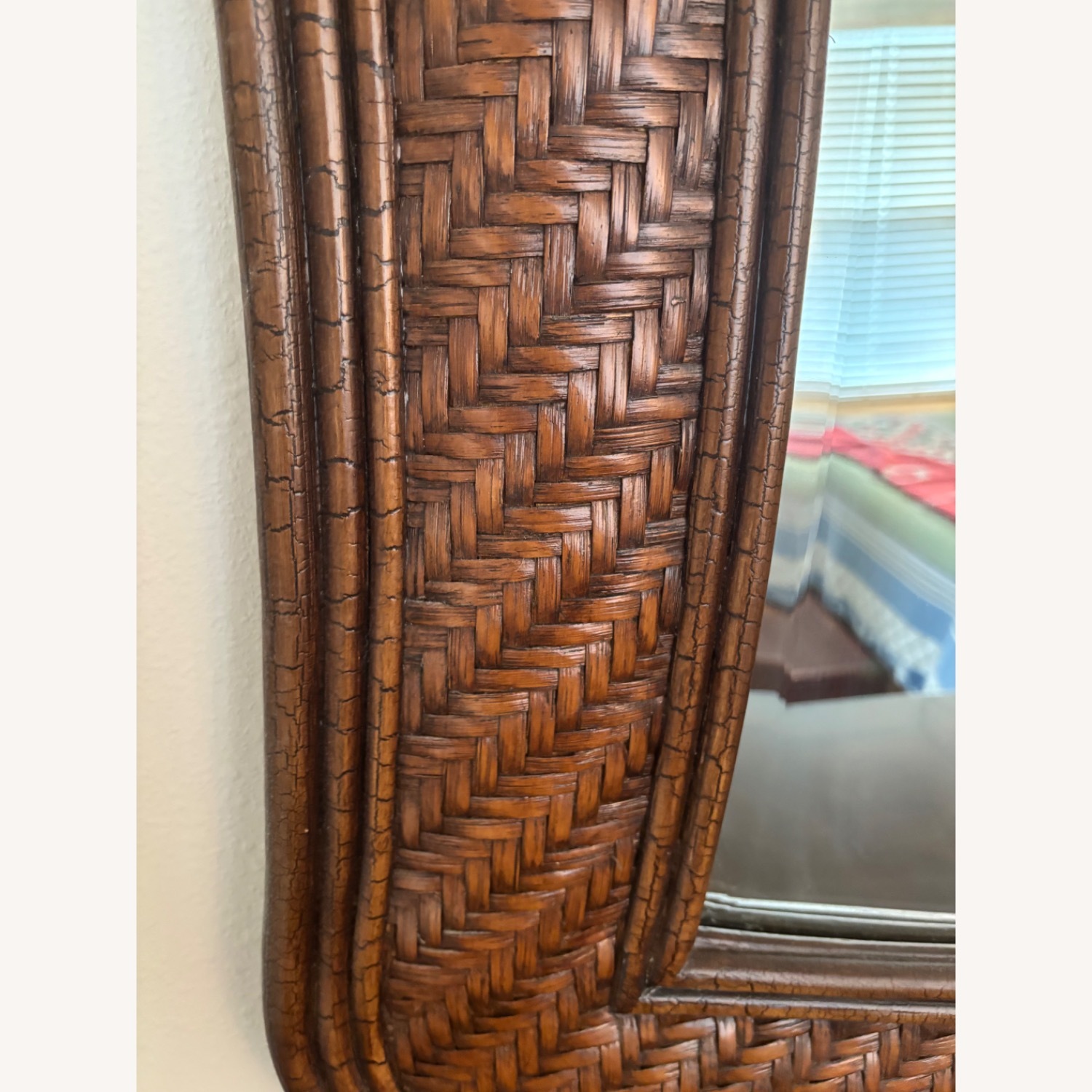 Lexington Home Brands Dark Brown Wicker Dresser - image-2