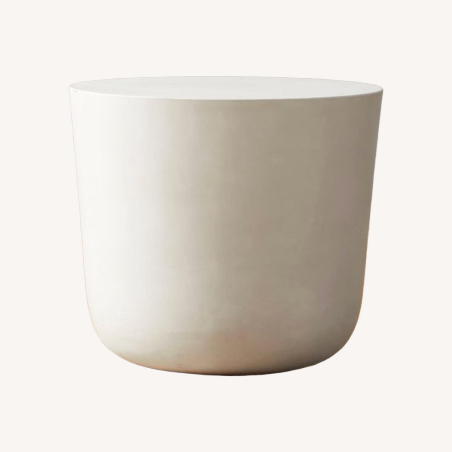 CB2 Ivory Side Table - image-0