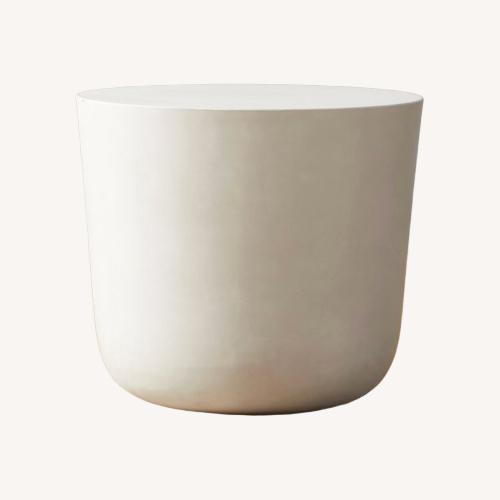 Used CB2 Ivory Side Table for sale on AptDeco