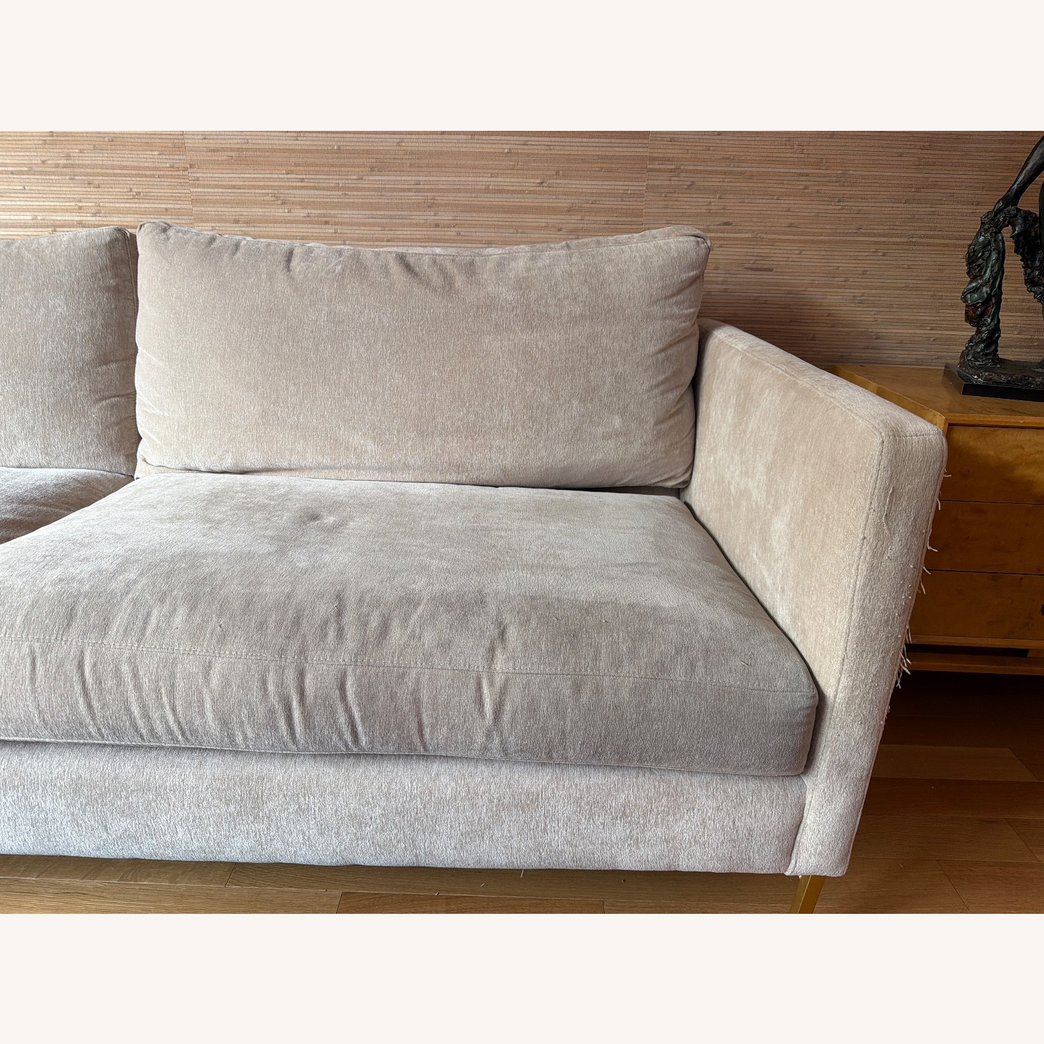 Arhaus Natural Fabric 3+ Seater Sofa - image-6