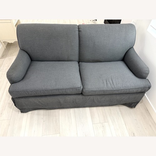 Used A. Rudin Gray Loveseat for sale on AptDeco
