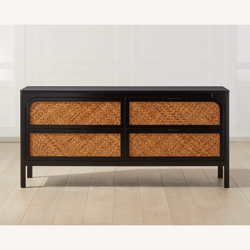 Used CB2 Miri Black Wood Dresser for sale on AptDeco