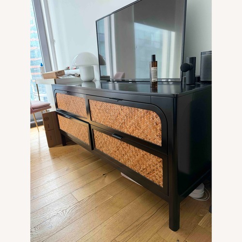 Used CB2 Miri Black Wood Dresser for sale on AptDeco