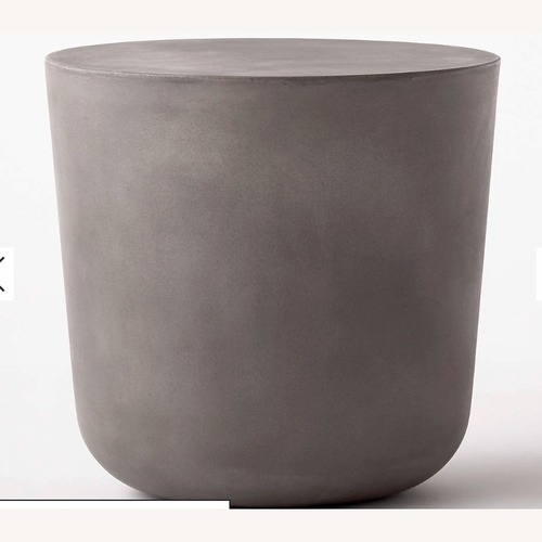 Used CB2 Gray Side Table for sale on AptDeco
