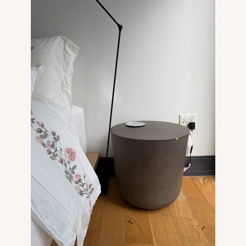 Used CB2 Gray Side Table for sale on AptDeco