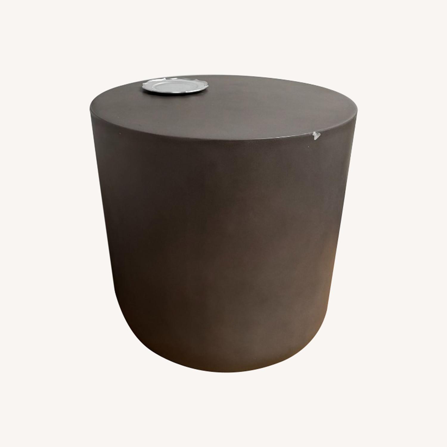 CB2 Gray Side Table - image-0