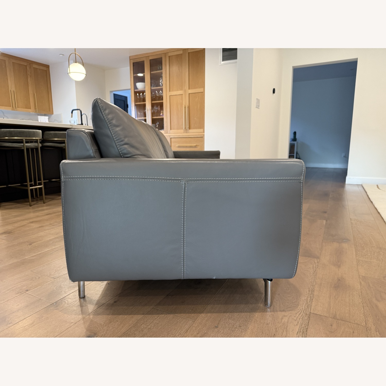 Natuzzi Editions Genuine Leather 3+ Seater Sofa - image-2