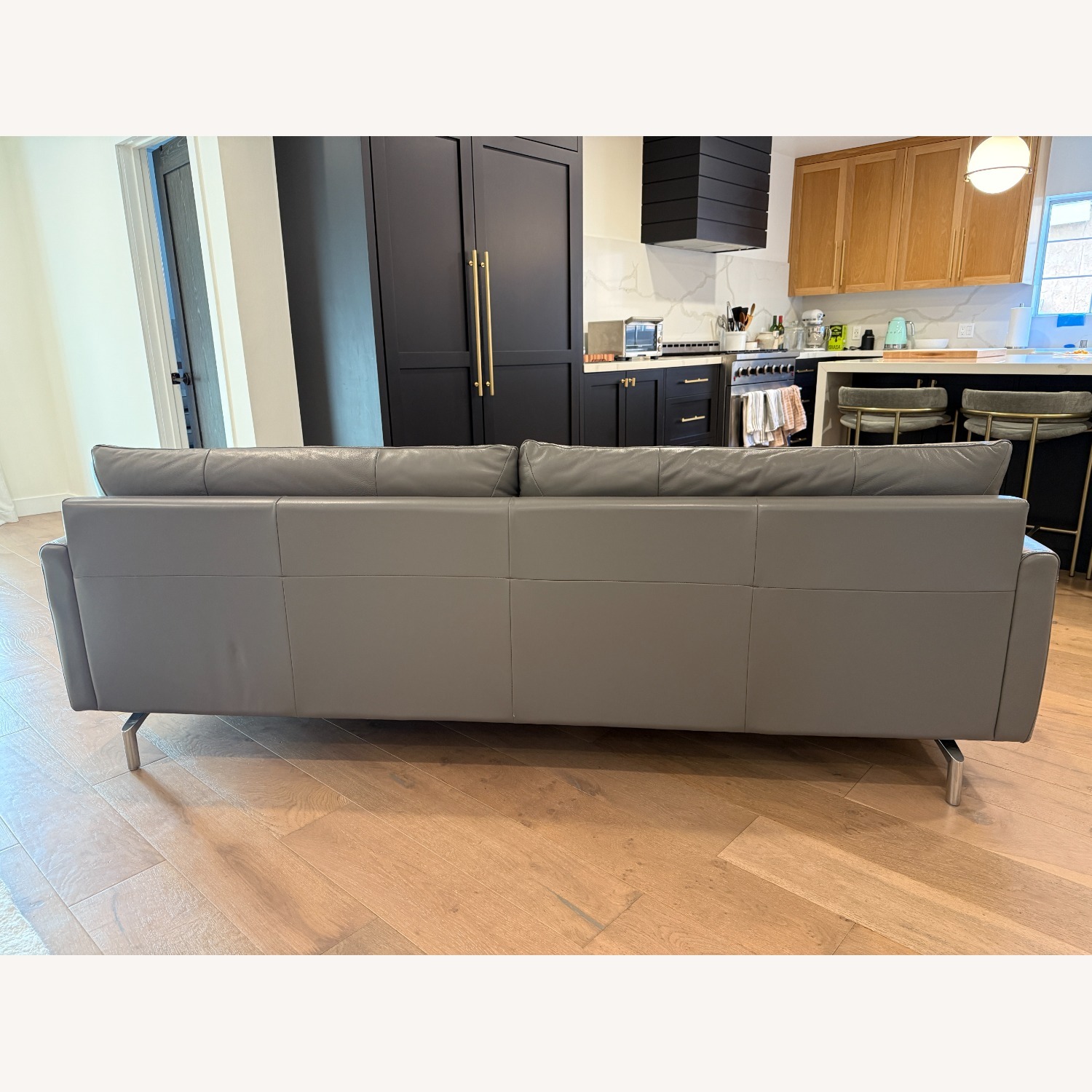 Natuzzi Editions Genuine Leather 3+ Seater Sofa - image-4