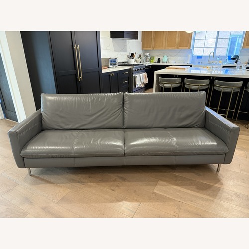 Used Natuzzi Editions Genuine Leather 3+ Seater Sofa for sale on AptDeco