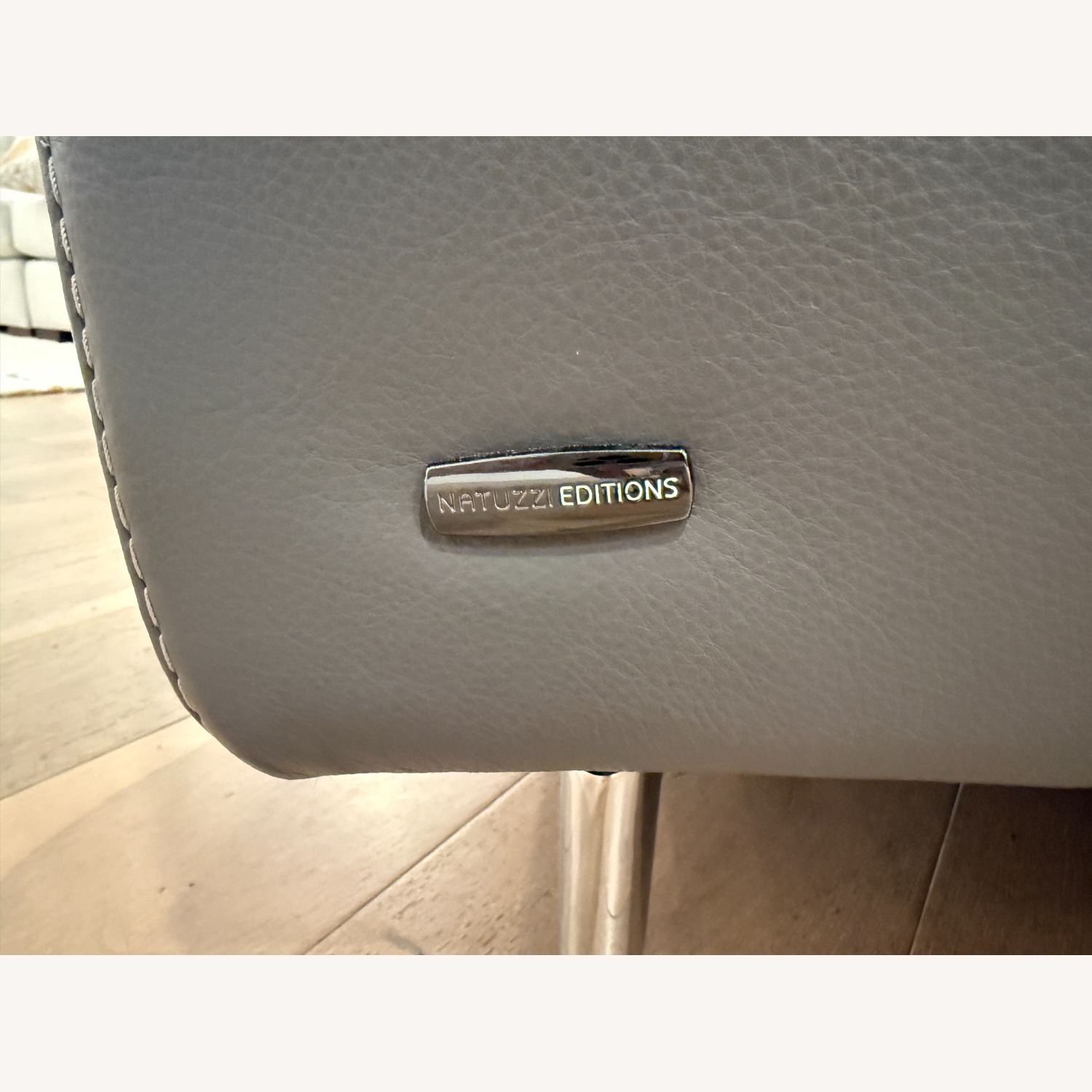 Natuzzi Editions Genuine Leather 3+ Seater Sofa - image-5