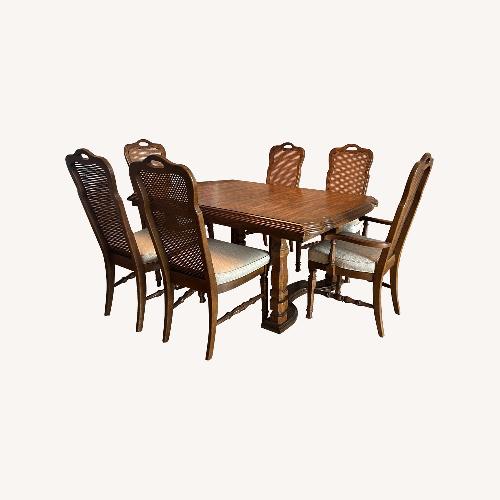 Used Dark Brown Dining Sets for sale on AptDeco