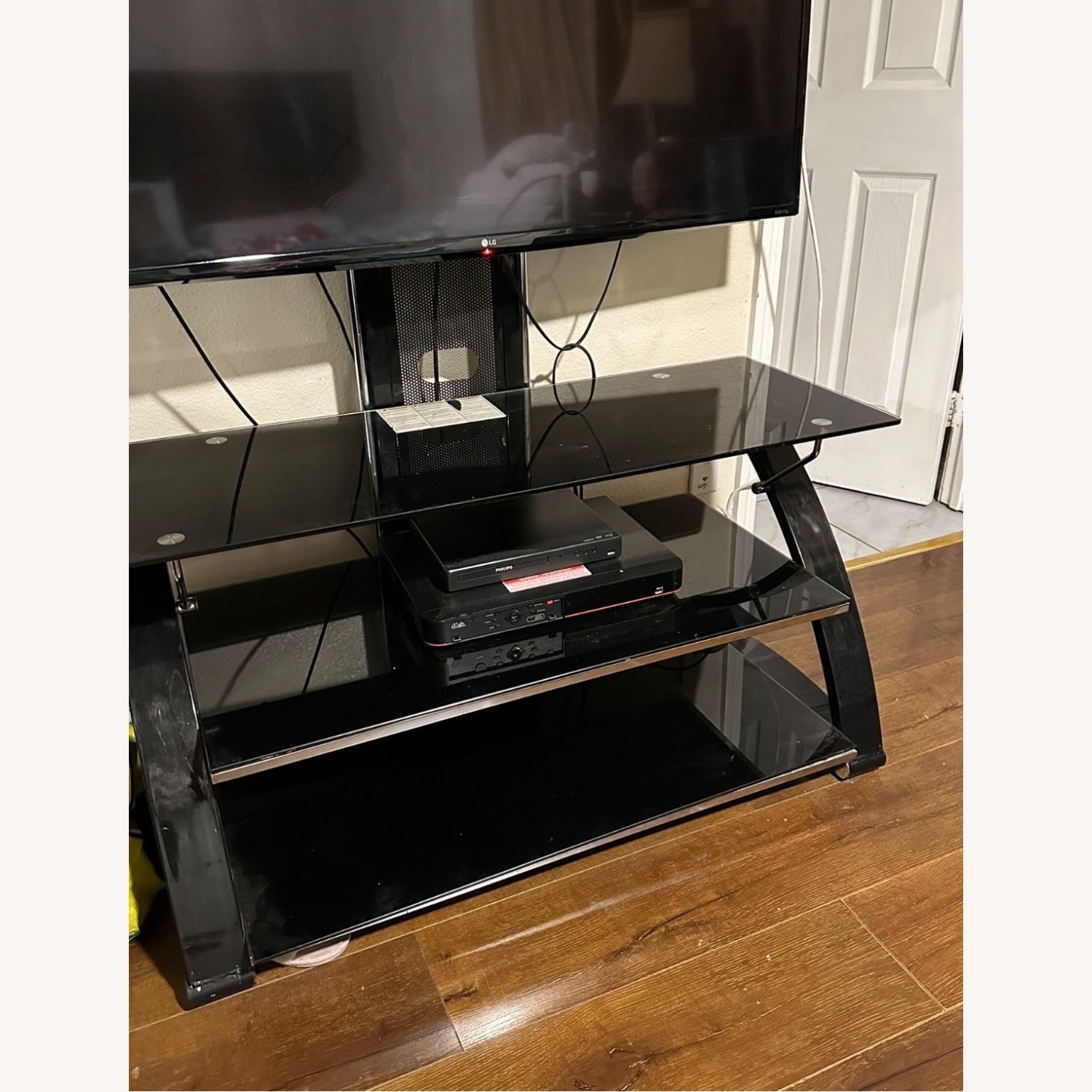 Black Glass Wall Unit - image-6