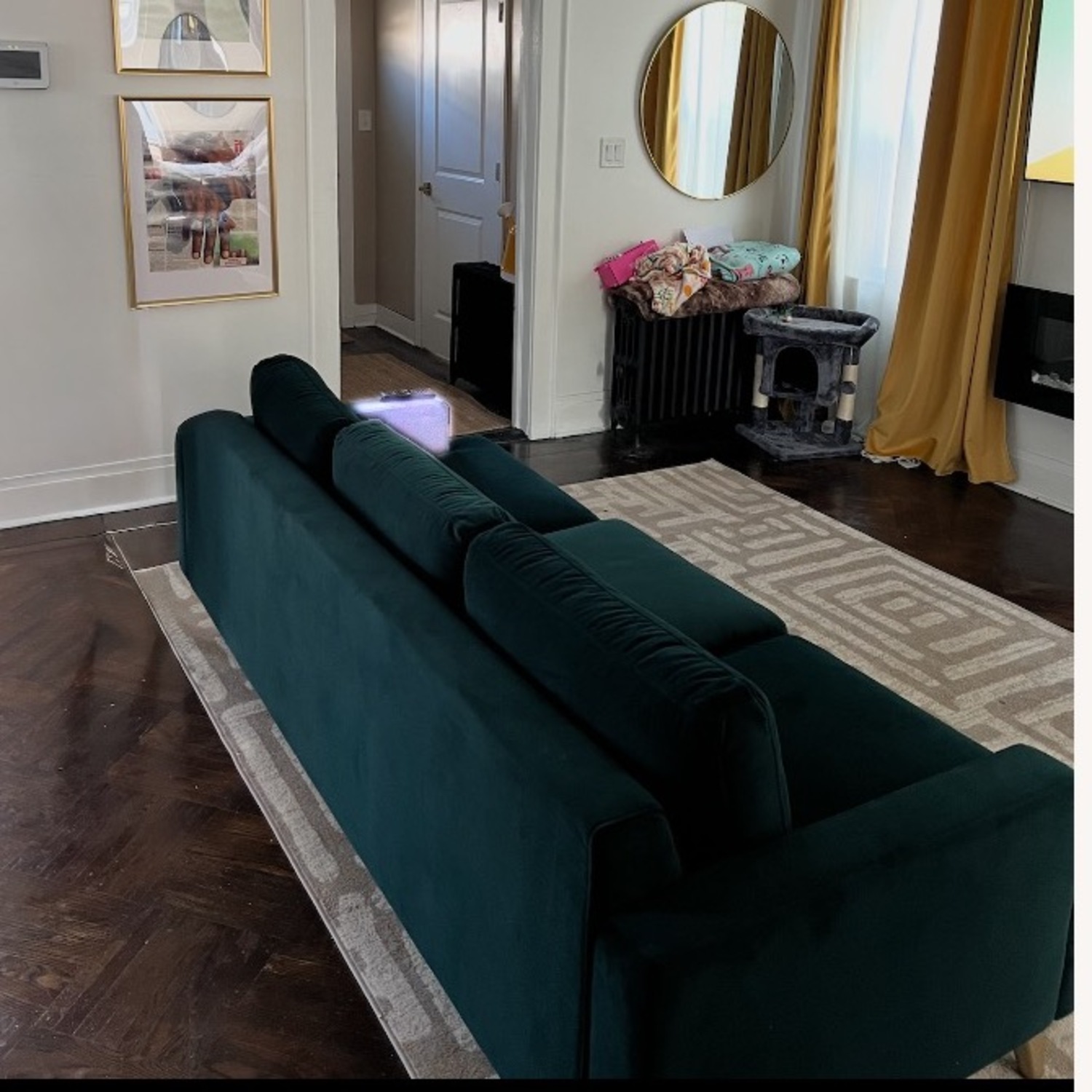 Albany Park Lido Green Sofa - image-2