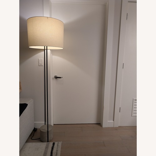Used West Elm Industrial Floor Lamp Concrete Base 67" for sale on AptDeco