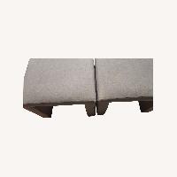 Purple Suede Side Tables