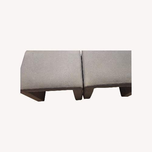 Used Purple Suede Side Tables for sale on AptDeco